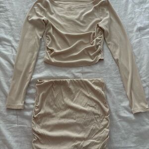 Two Piece Skirt Set